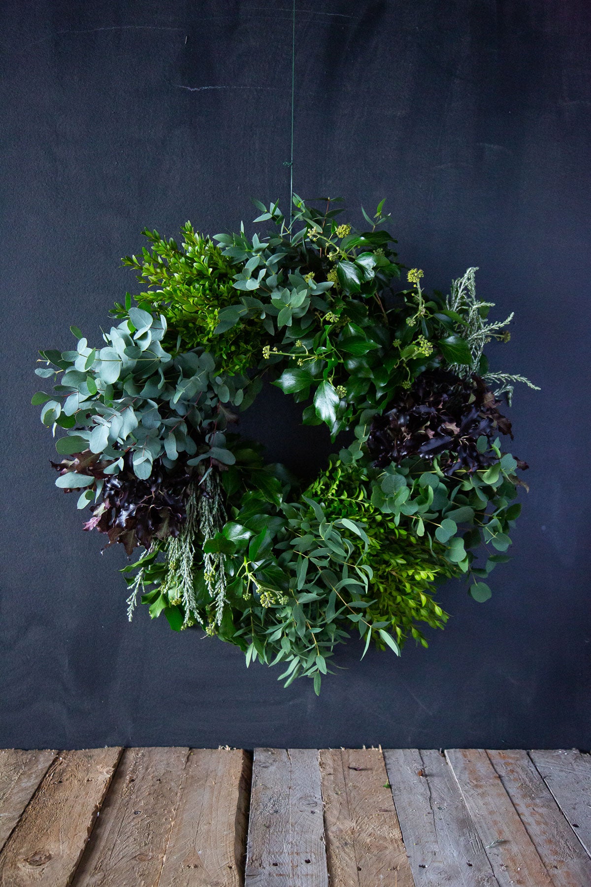 Mixed Foliage Wreath